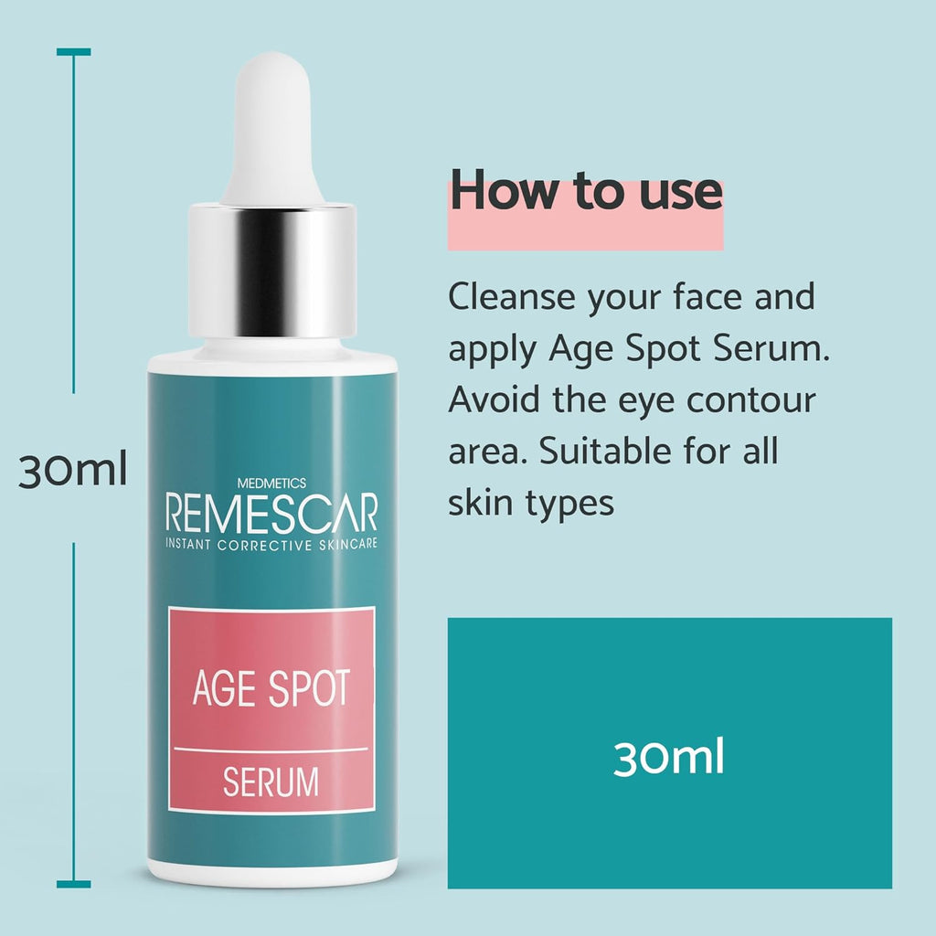 Age Spot Serum 30Ml - Dark Spot Correcting Serum - Clinically Proven Age Spot Remover with Bakuchiol, Tranexamic Acid and Anti-Melanogenic Sugars - Hyperpigmentation Cream