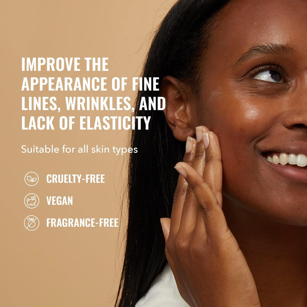 Gentle Retinol Cream 30Ml/1Oz - Night Cream with Retinol and Bakuchiol - Anti-Aging Skincare for Face Minimize Fine Lines, Wrinkles, Breakouts, Enlarged Pores, Hyperpigmentation