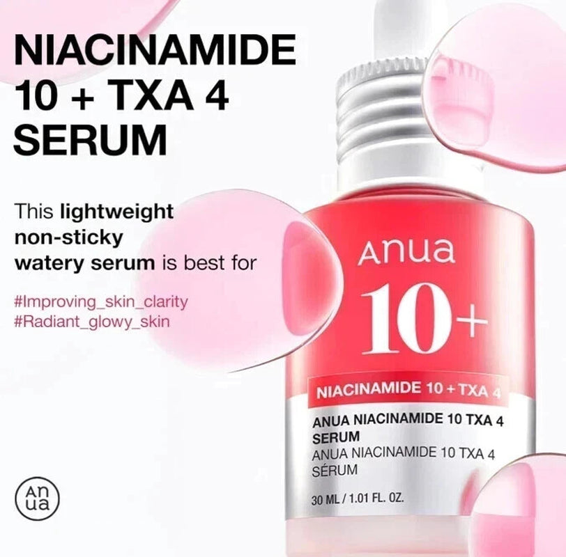 ANUA Niacinamide 10% + TXA 4% Dark Spot Correcting Serum 30Ml